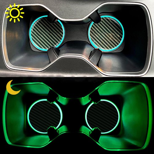 2pcs led car cup - car,