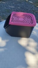 tupperware Coffre A Oignon Noir Et Rose 5.5 Litre Pas Utiliser 