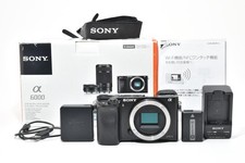Exc Sony α6000 Appareil Photo Numérique Sans Miroir Boîtier Obturateur...