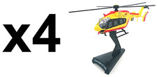 Lot de 4 Hélicoptères
