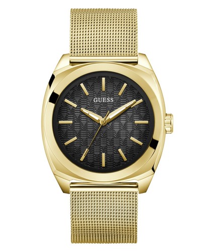 Guess montre doré analogique - guess,