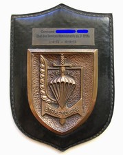 PLAQUE 3 RPIMA REGIMENT PARACHUTISTE D' INFANTERIE DE MARINE PARA TAP TDM 19,7cm
