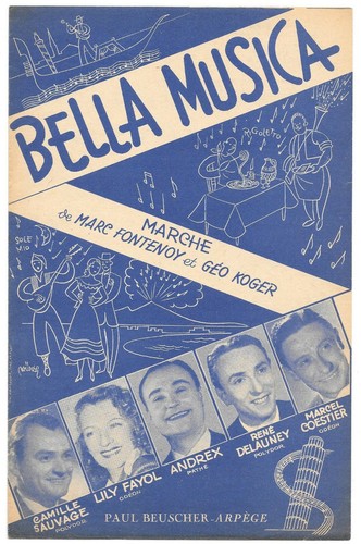 Bella musica marc fontenoy - bella,