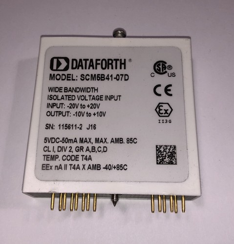 Dataforth model scm5b41 - dataforth, model:scm5b41-07d