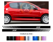 2 X BANDES RACING DAMIERS POUR