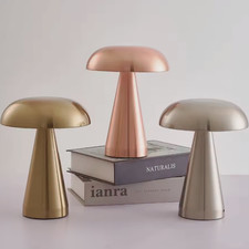 Retro Mushroom LED Touch Lamp