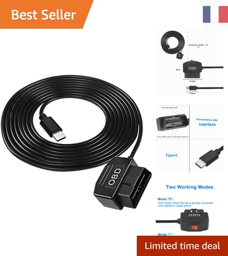 Câble obd 24h - 24h, pour