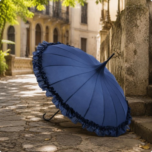 Parapluie bordé de - 16,