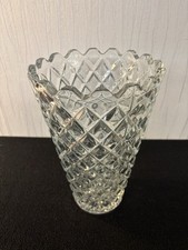 Vase cristal ou verre pressé