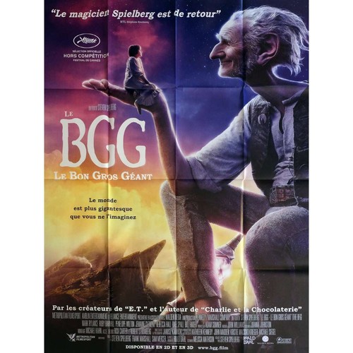 Bgg bon gros geant affiche - bgg,