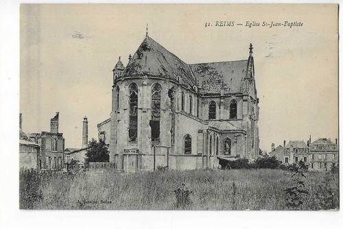 Reims eglise saint jean - reims,