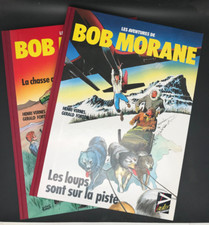FORTON - BOB MORANE - LOUPS SUR LA PISTE + CHASSE AUX DINOSAURES - 2 TT + DIVERS