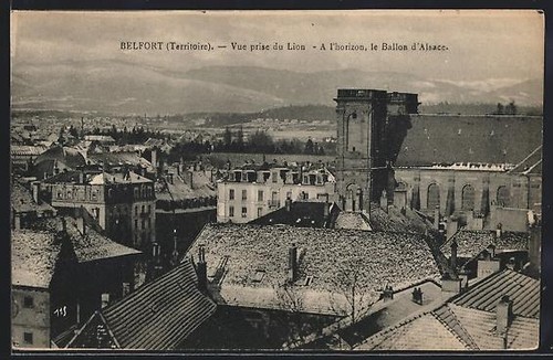Cpa belfort territoire - belfort, /territoire,