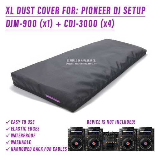 Dust cover for pioneer dj - xl,