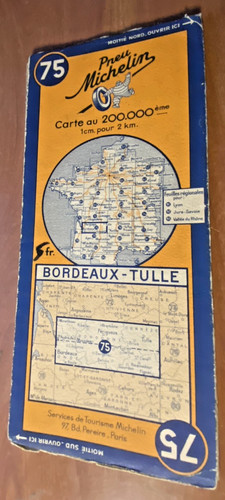 Carte michelin 75 - , n°