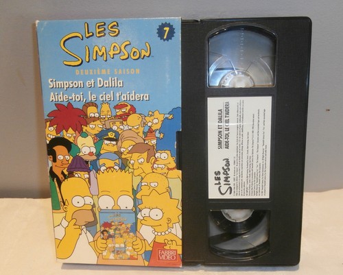 Vhs les simpson video - simpson, n°7