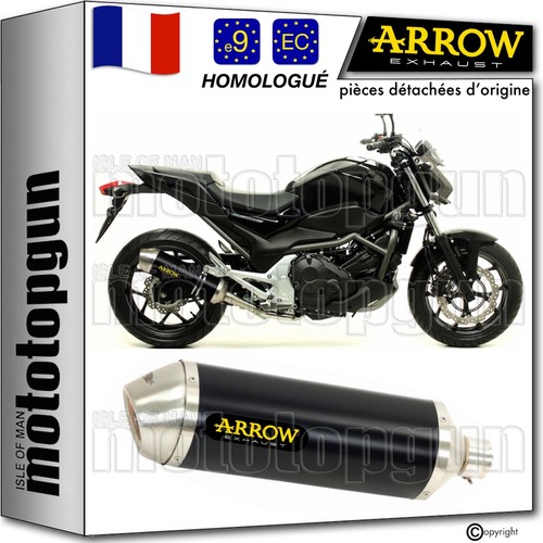 Arrow pot echappement - pot, approuve