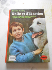 vintage bd livre le roman de BELLE et SEBASTIEN an 1966  Cécile Aubry