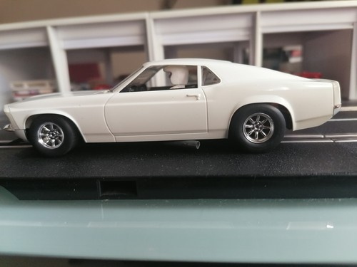 Scalextric rare mustang - scalextric,