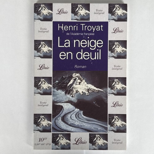 Livre neige deuil - livre,