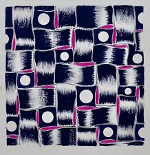 Atelier TESTEMALE - Peinture originale - Gouache - Projet de tissu 89