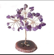 Amethyst Stone Tree Reiki