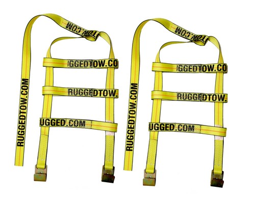 Tow dolly basket straps - basket,