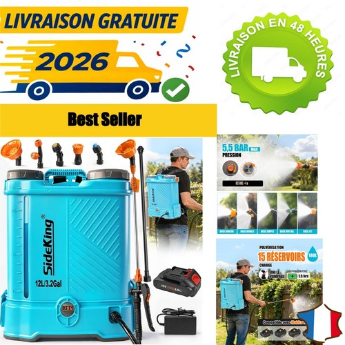 Pulvérisateur dos 12l - pulvérisateur,