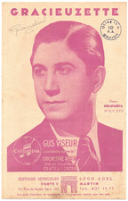 Partition acc gt non datée  Gus VISEUR Gracieuzette, valse musette VISEUR ALFARO