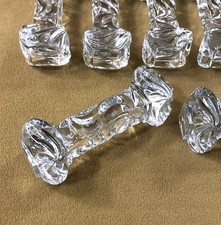 1 porte couteaux en cristal