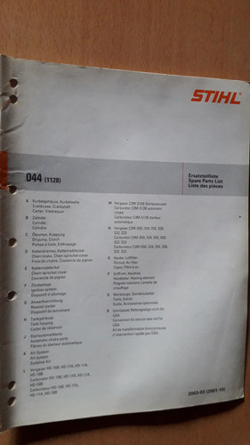 Stihl tronçonneuse 044 - stihl,