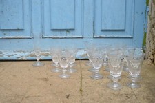 17 Verres Saint Louis Caton