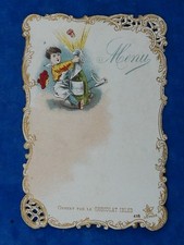 SUPERBE RARE ++ TOP ! MENU ART