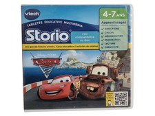 Storio VTech Cars 2 Disney Pixar TBE – Jeu Éducatif 4-7 Ans avec Notice et Boîte