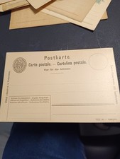 Carte Entier Postal Suisse 1894 Neuve