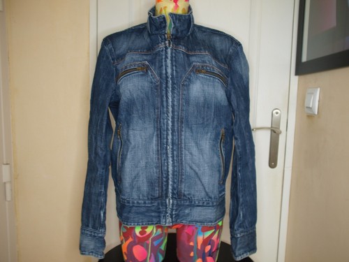 Blouson jean vintage - en,