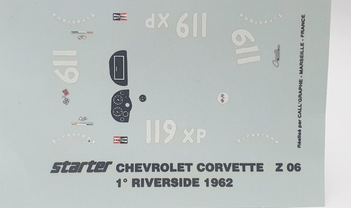 Decals starter neuf 43 - neuf, 1/43
