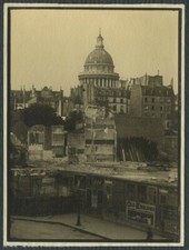 Paris vers 1910. Travaux près