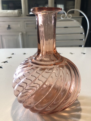 Petit flacon cristal bambou - flacon,
