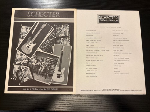 1986 schecter dallas - schecter,