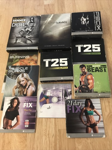 Home workout dvd lot - dvd,