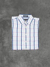 Chemise Manches Longues GANT À Carreaux Pastel Regular Fit Logo Brodé - Taille L