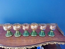 6 verres LINDAU à décor de