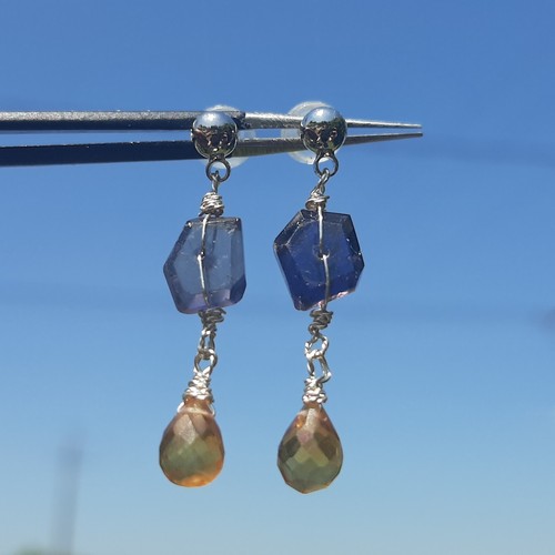 Boucles oreilles pierre - boucles, d'oreilles