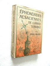 ALSACE : EPHEMERIDES