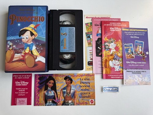 Pinocchio cassette vhs fr - -,