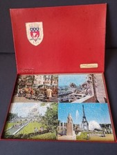 ANCIEN PUZZLE BOIS PARIS ANNEES 60 MAGASIN LE NAIN BLEU 405 RUE ST HONORE PARIS