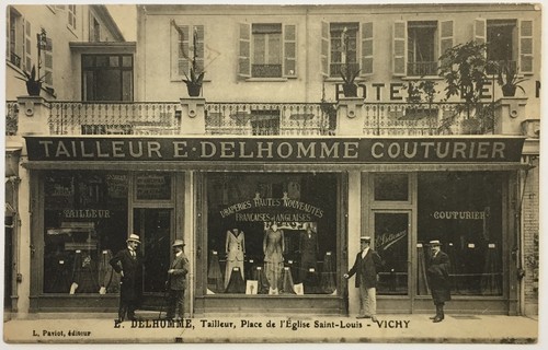 Cpa vichy delhomme - cpa, vichy,