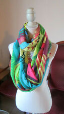 -Jolie  écharpe DESIGUAL  polyester TBEG Scarf  110 x 180 cm