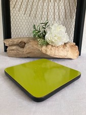 525⚜️ Ancien Dessous De Plat Carré Vintage en Formica Vintage